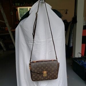 Brown Monogram Crossbody Bag